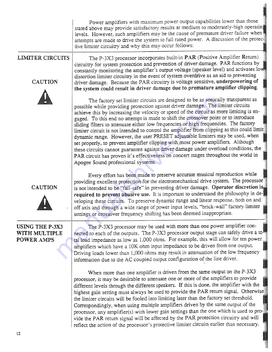 Apogee Sound 3X3-II Operation Manual Download Page 14