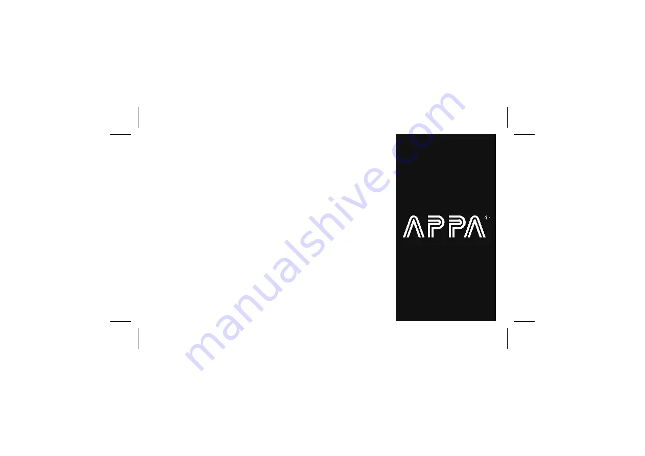 APPA 93N Instruction Manual Download Page 1