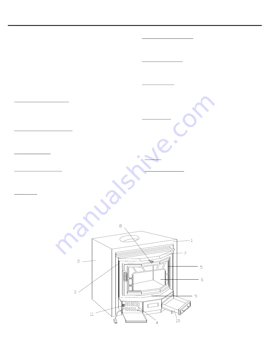 Appalachian Stove & Fabricators GEMINI-XLB Installation And Operating Manual Download Page 3