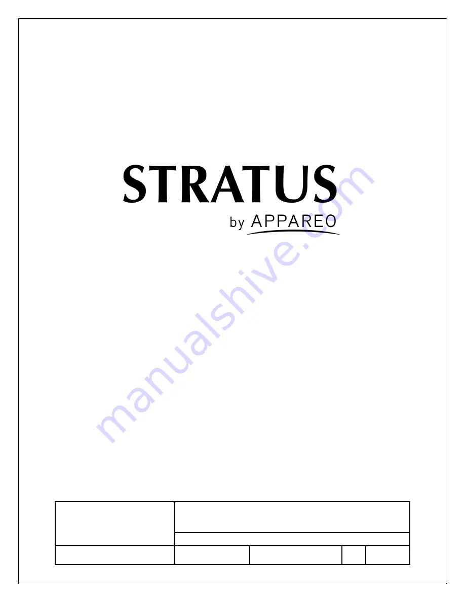 Appareo Stratus ES Installation Instructions Manual Download Page 1