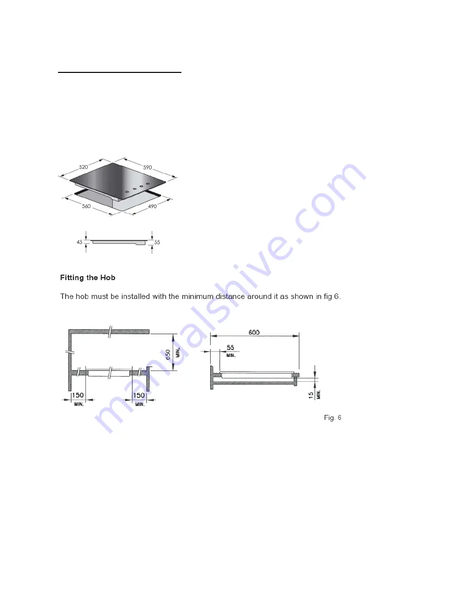 Appliance 365 UEHC602 Installation And Operating Instructions Manual Download Page 7