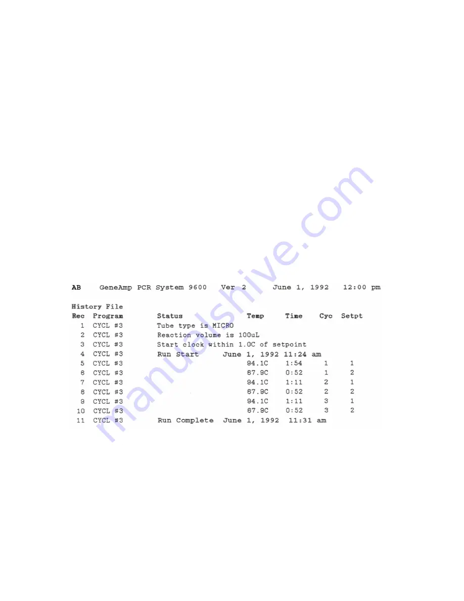 Applied Biosystems GeneAmp PCR System 9600 User Manual Download Page 189