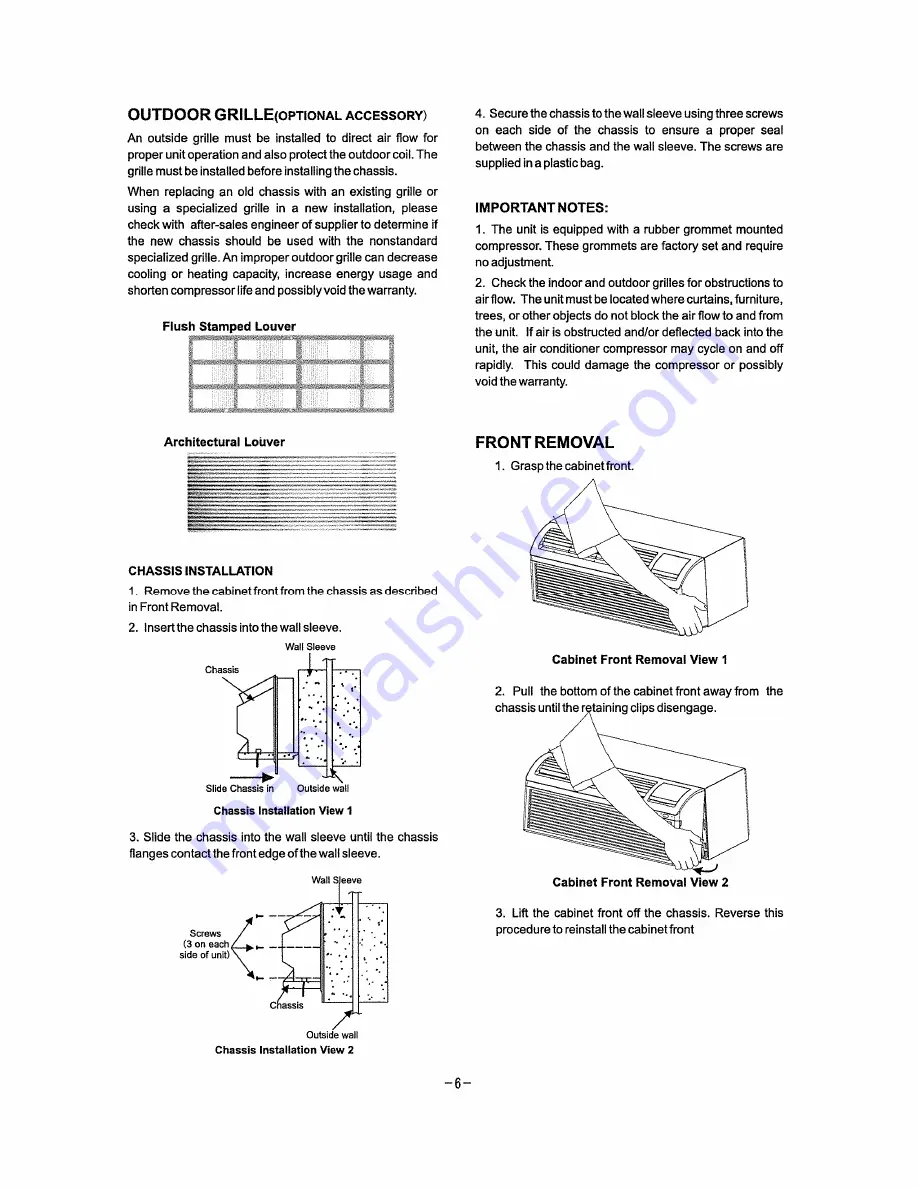 Applied Comfort C42EC07K30E7A90 Скачать руководство пользователя страница 7