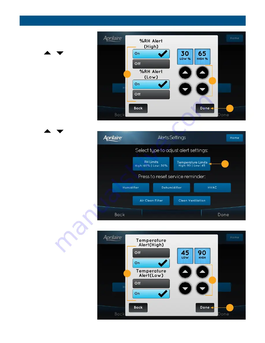 Aprilaire 8840 Owner'S Manual Download Page 25