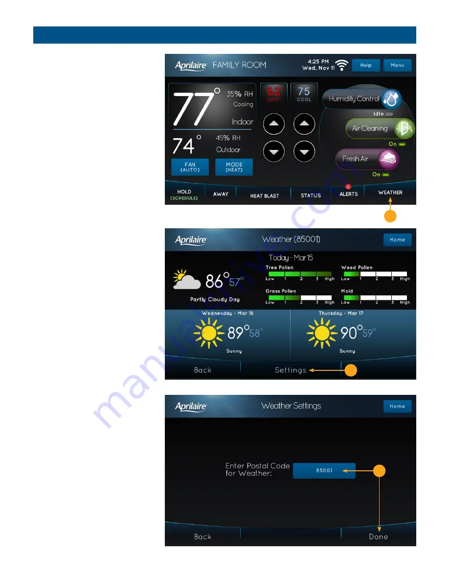 Aprilaire 8840 Owner'S Manual Download Page 27