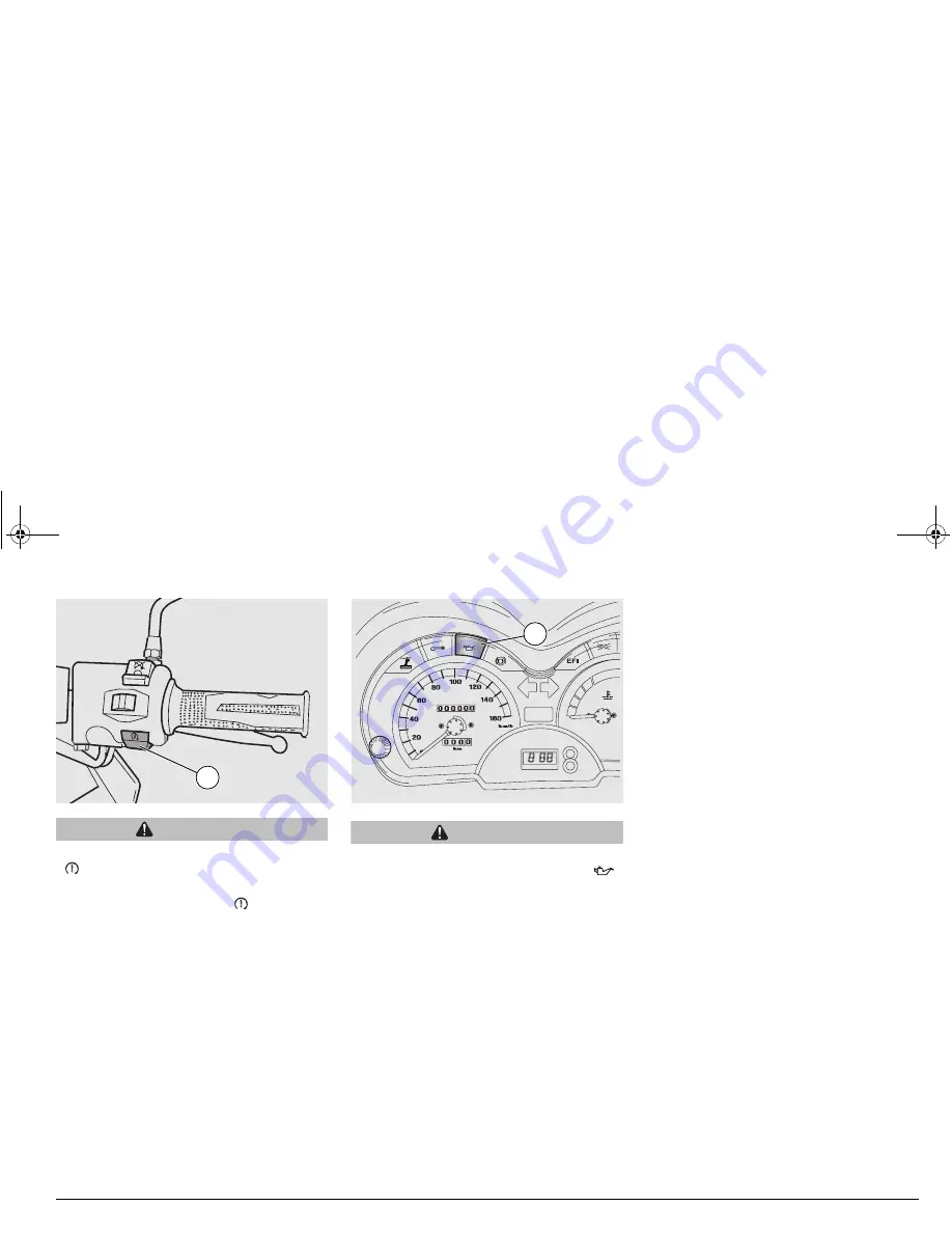 APRILIA 500 Sprint Use & Maintenance Book Download Page 33