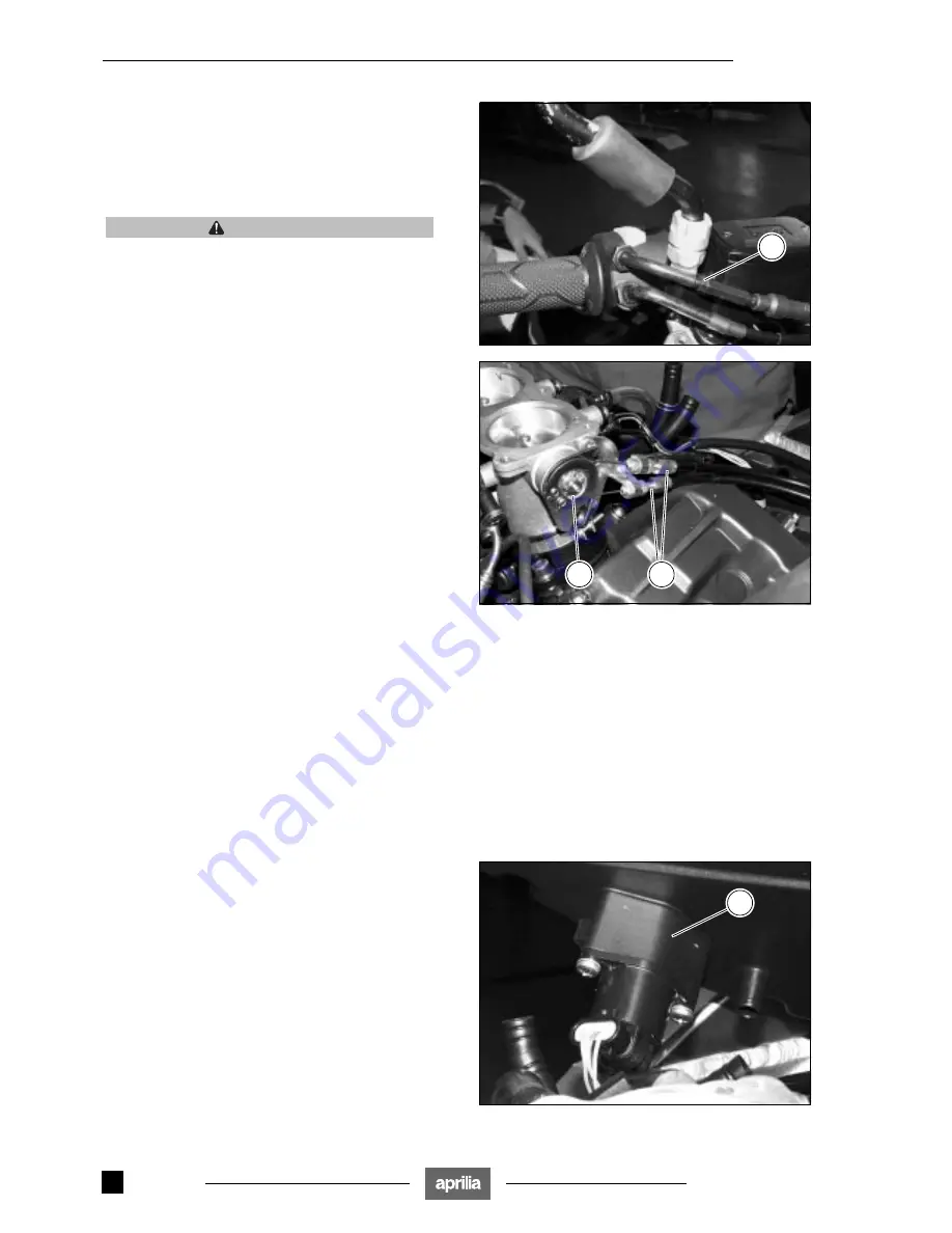 APRILIA ETV mille Workshop Manual Download Page 57