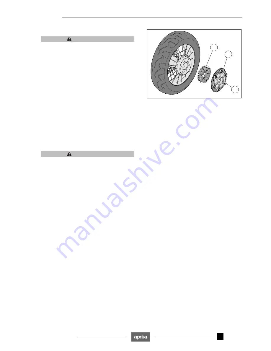 APRILIA ETV mille Workshop Manual Download Page 274