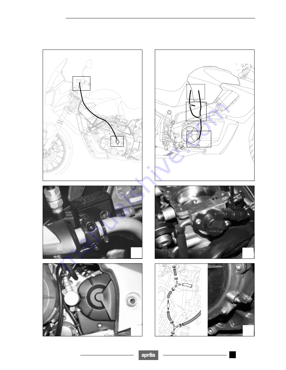 APRILIA ETV mille Workshop Manual Download Page 322