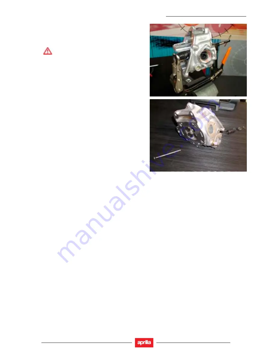 APRILIA M191M Workshop Manual Download Page 117