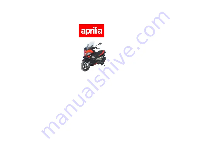 APRILIA SR MAX 300 i.e. Manual Download Page 85