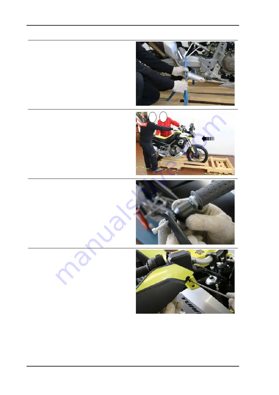 APRILIA TUAREG 660 Service Station Manual Download Page 10