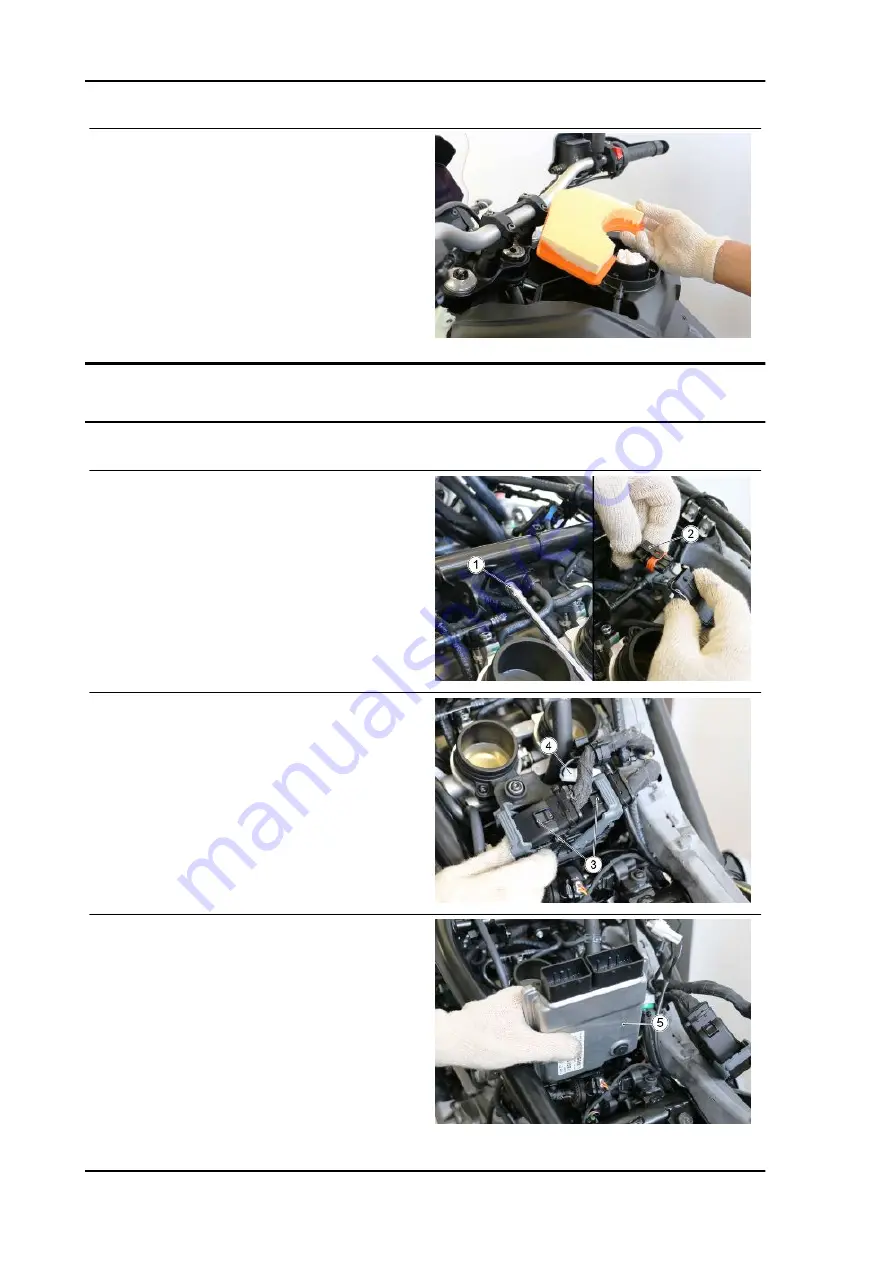 APRILIA TUAREG 660 Service Station Manual Download Page 42