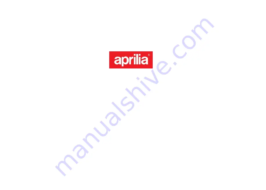 APRILIA TUONO 660 Manual Download Page 1