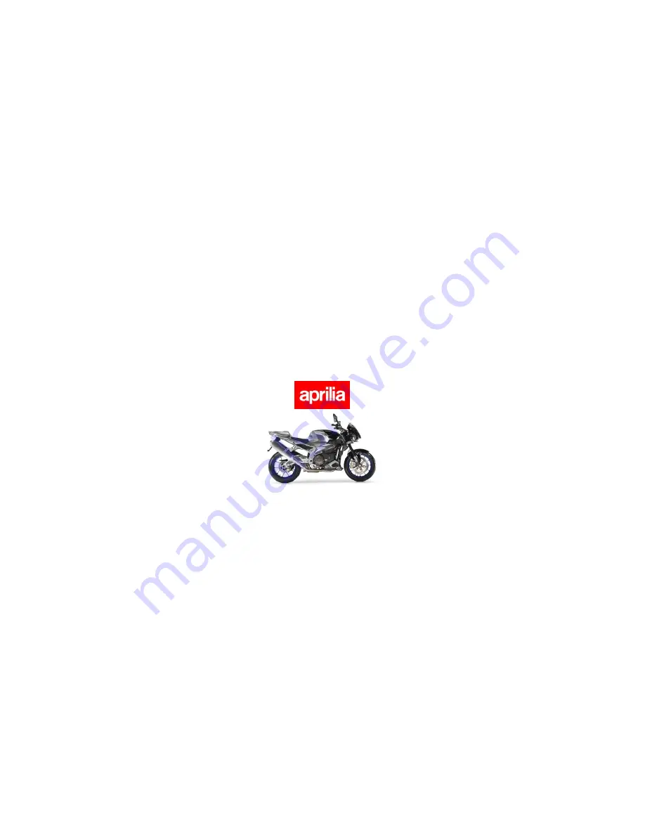 APRILIA TUONO FACTORY 2007 Manual Download Page 7