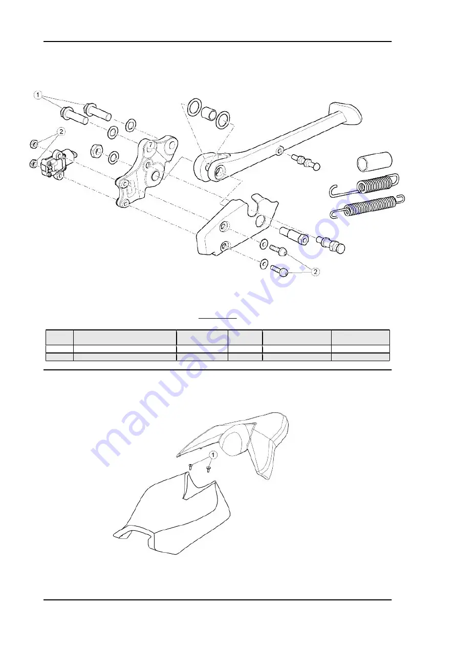 APRILIA TUONO V4 R 2010 Service Station Manual Download Page 24