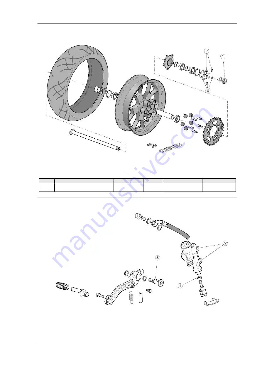 APRILIA TUONO V4 R 2010 Service Station Manual Download Page 33