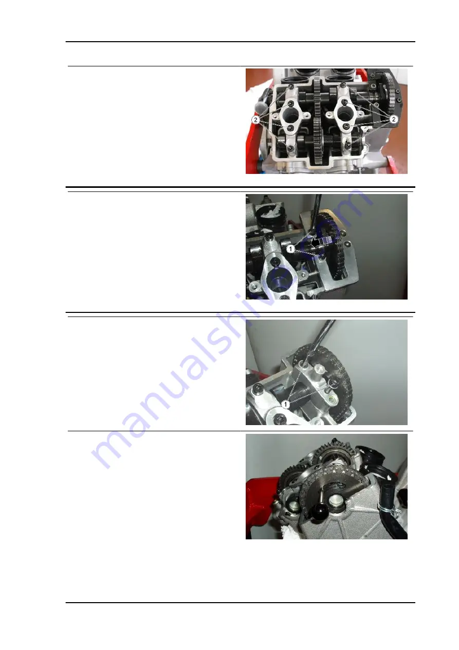 APRILIA TUONO V4 R 2010 Service Station Manual Download Page 71