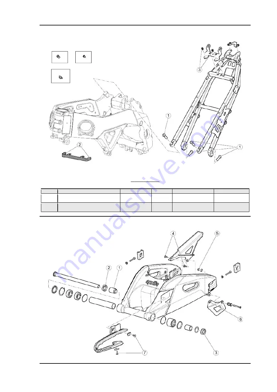 APRILIA TUONO V4 R 2010 Service Station Manual Download Page 399