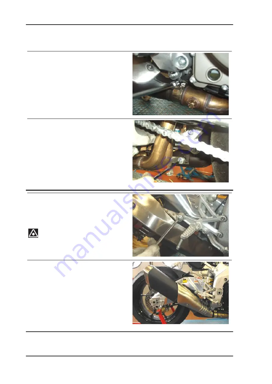 APRILIA TUONO V4 R 2010 Service Station Manual Download Page 412