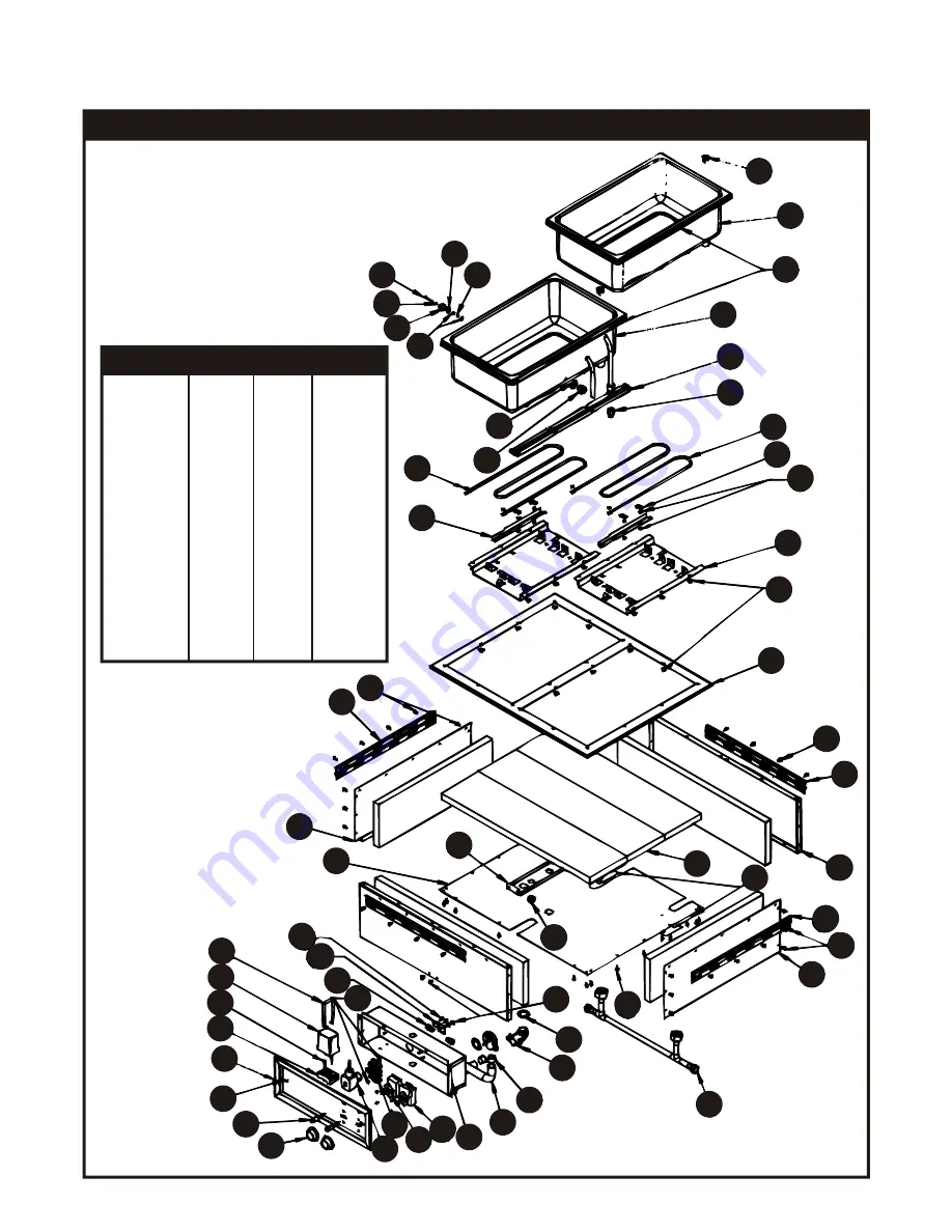 APW Wyott SHFWEZ-1 Installation And Operating Instructions Manual Download Page 16