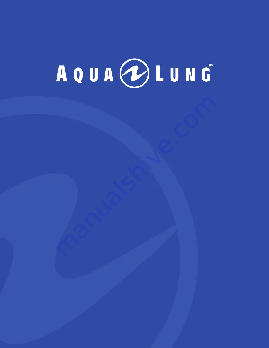 Aqua Lung i550 Скачать руководство пользователя страница 1