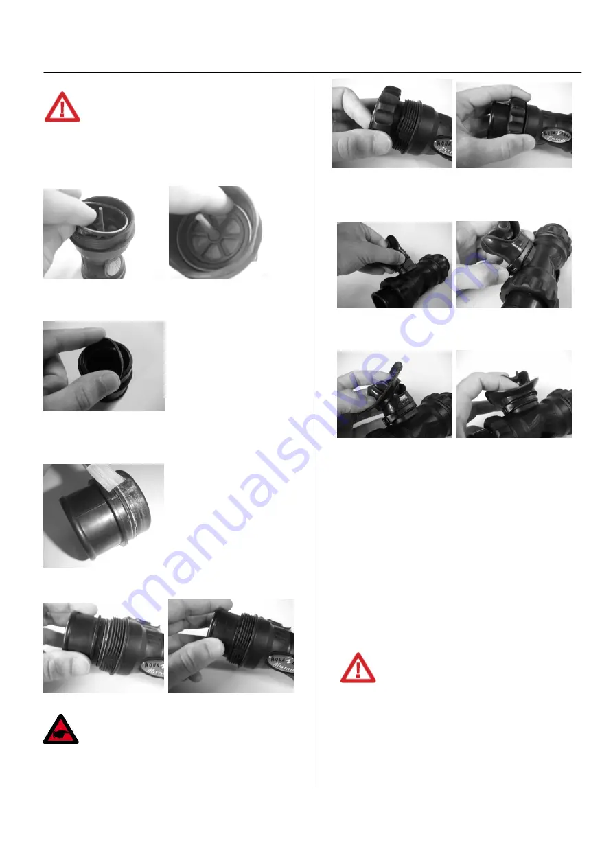 Aqua Lung Mistral Mouthpiece Service Manual Download Page 6