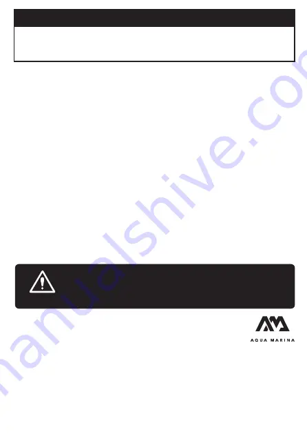 Aqua-Marina EP-T16 Operation Instructions Manual Download Page 8