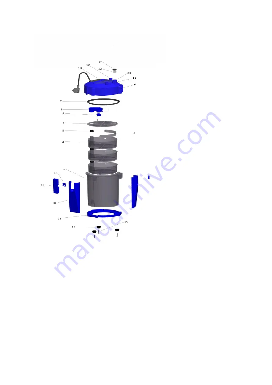 Aqua Medic Calciumreactor KR Blue Operation Manual Download Page 6