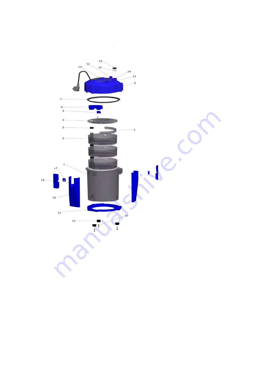 Aqua Medic Calciumreactor KR Blue Operation Manual Download Page 19