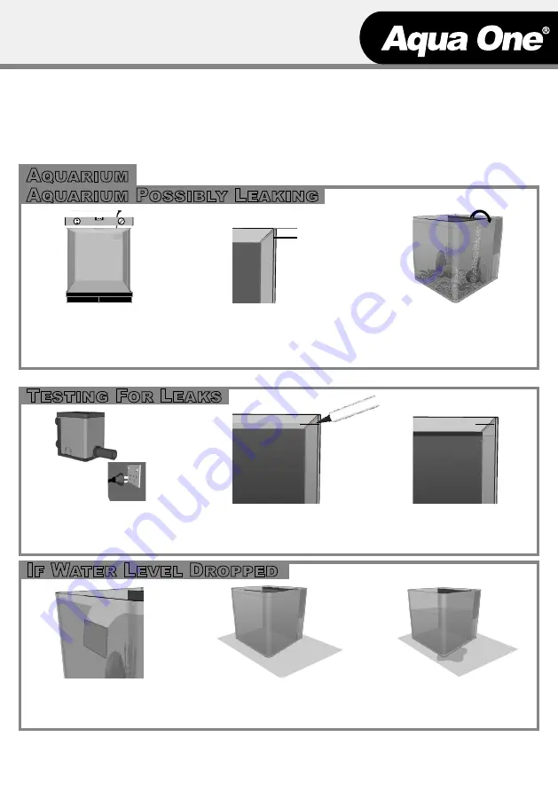 Aqua One AquaNano 30 Manual Download Page 11