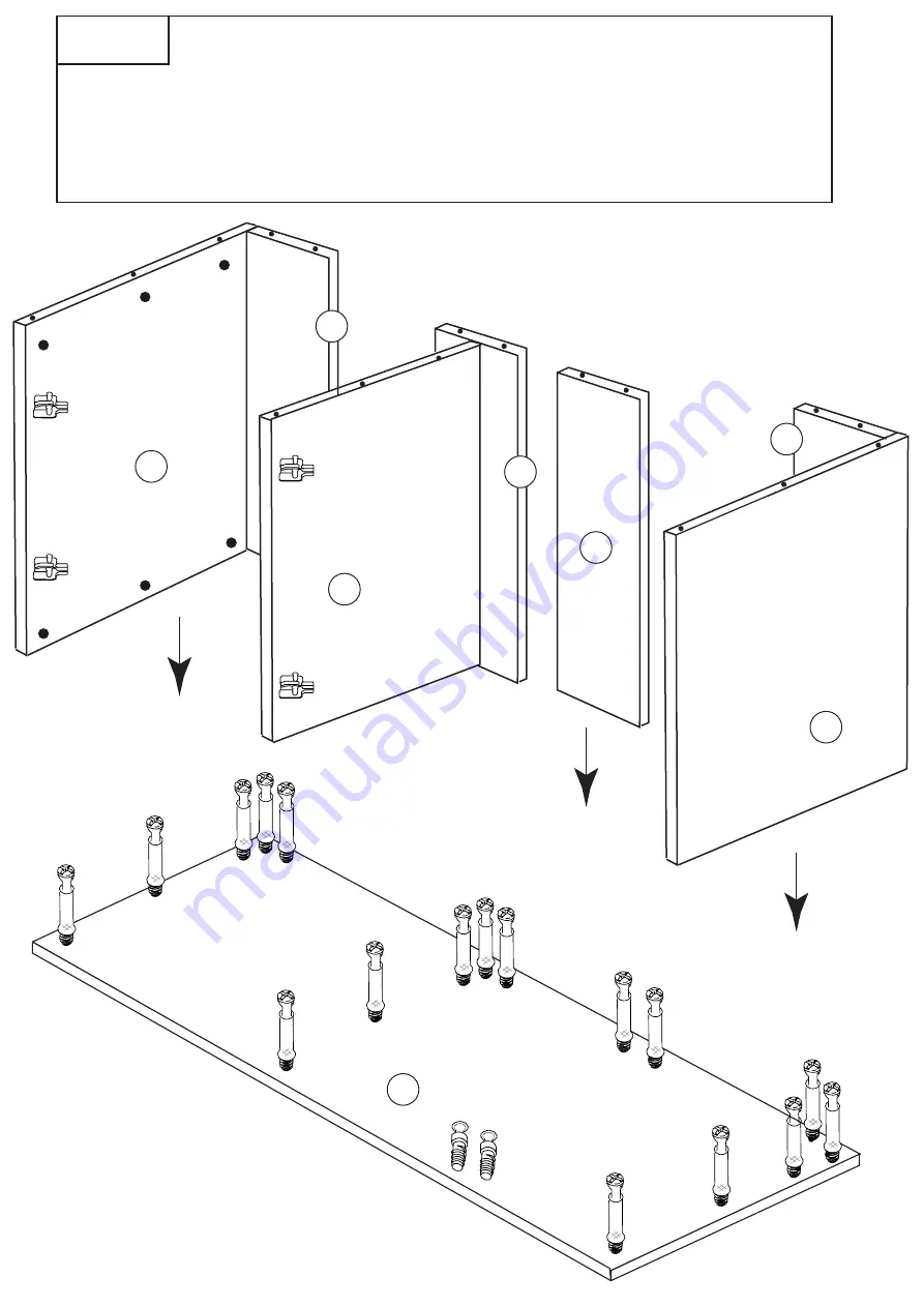 Aqua One Cabinet 53445 Assembly Instructions Manual Download Page 9