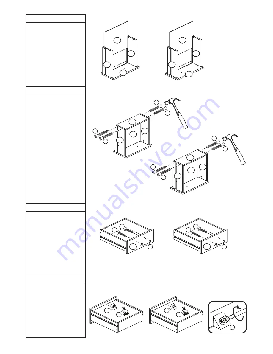 Aqua One Oakstyle 145 Assembly Instructions Manual Download Page 6