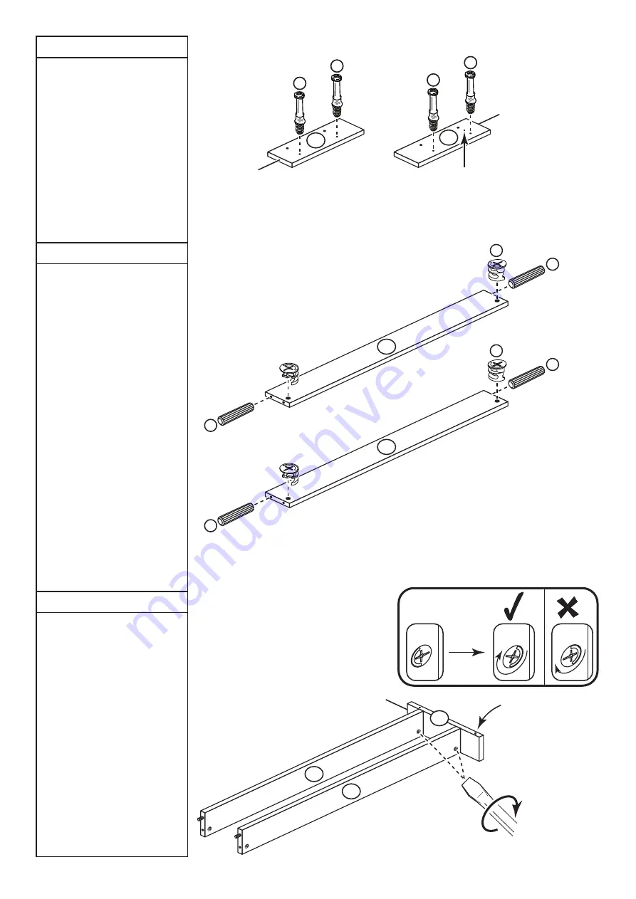 Aqua One Oakstyle Chic 3+2 Unit Assembly Instructions Manual Download Page 10