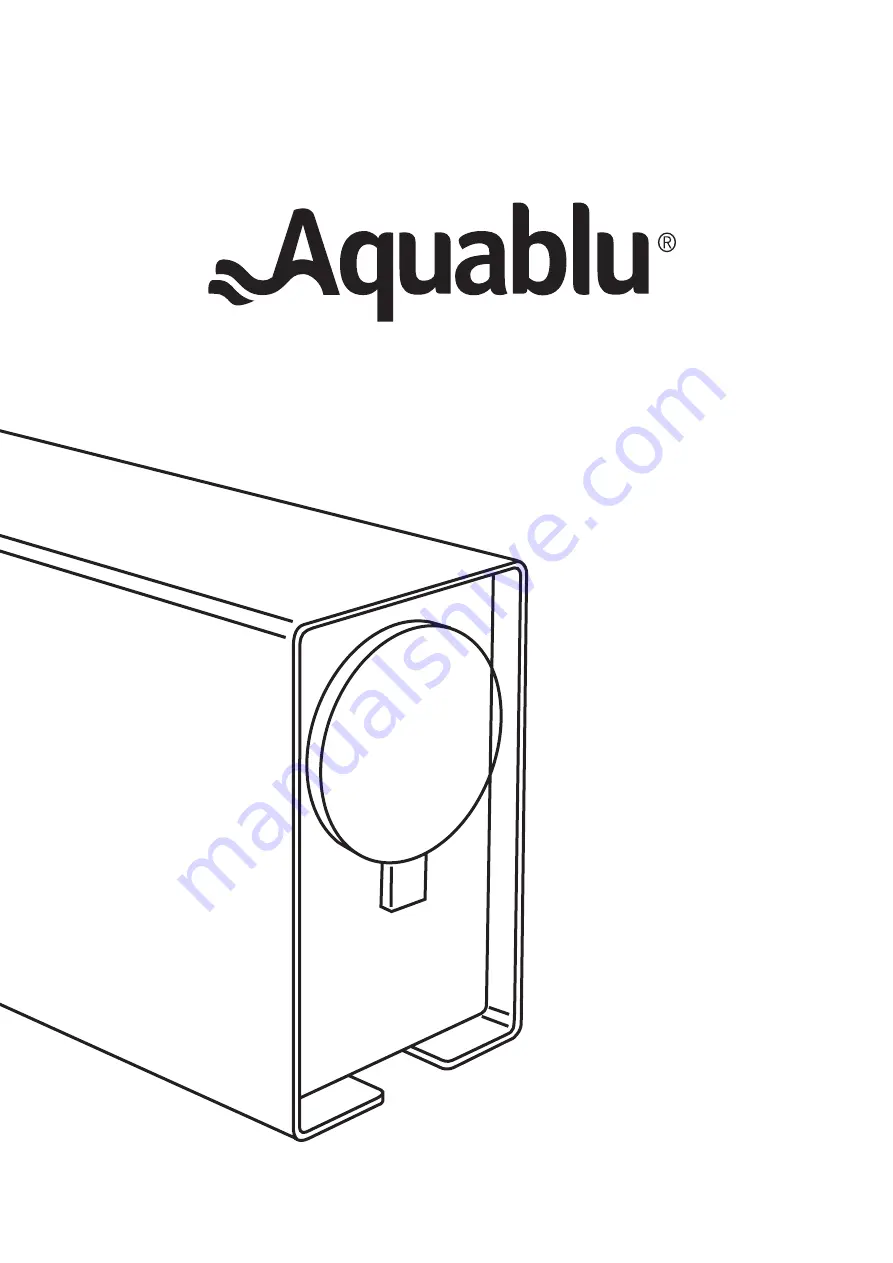 Aquablu One Manual Download Page 1