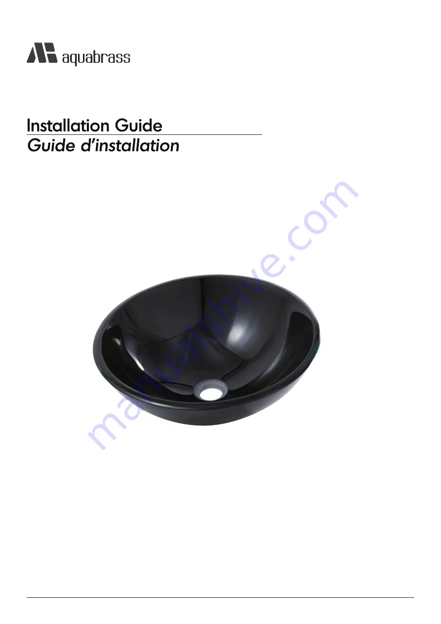 aquabrass 97023 Installation Manual Download Page 1