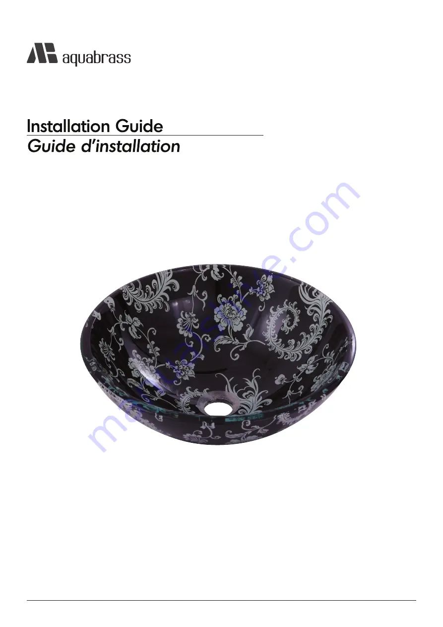 aquabrass 97053 Installation Manual Download Page 1