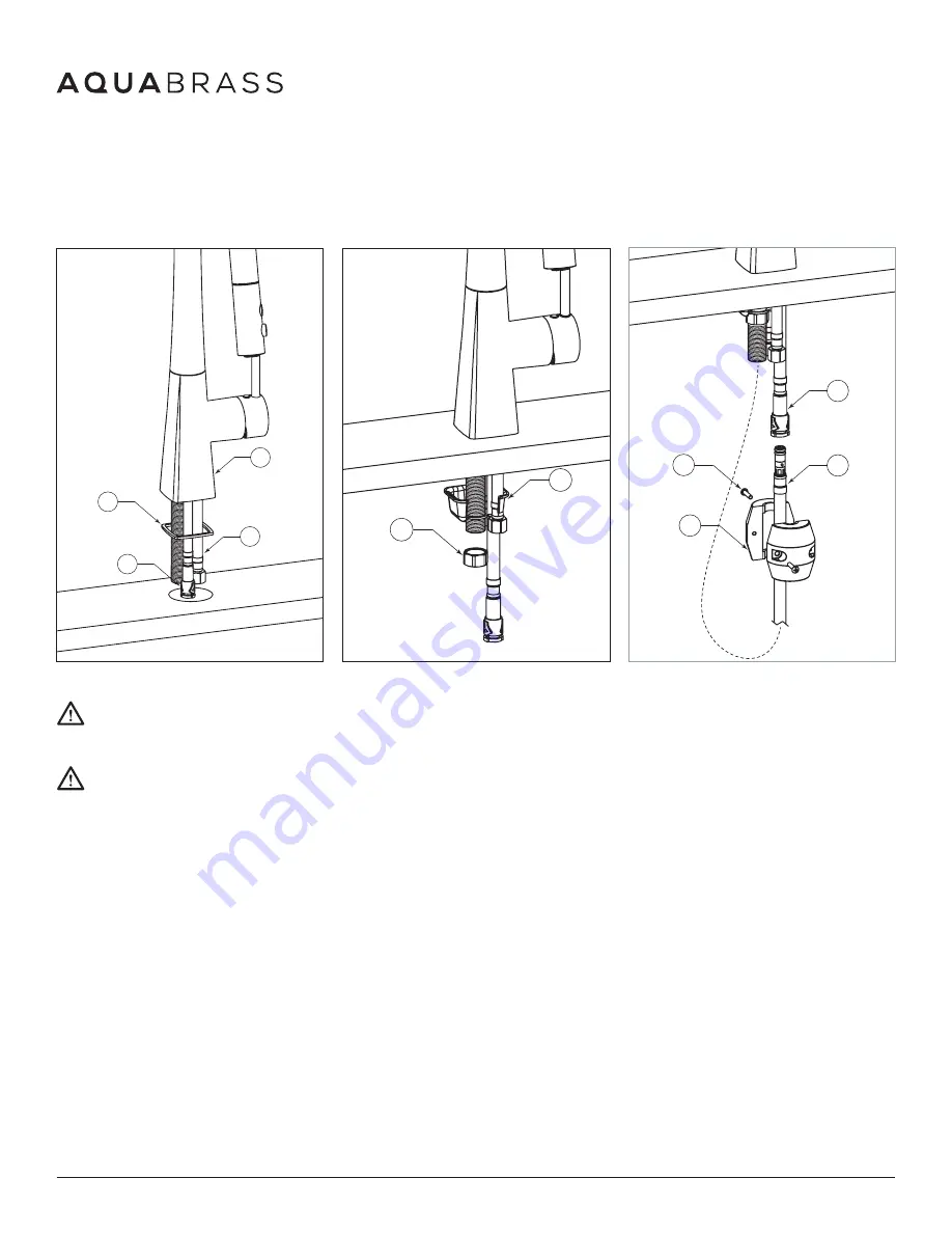 aquabrass Baguette 7145N Installation Manual Download Page 4