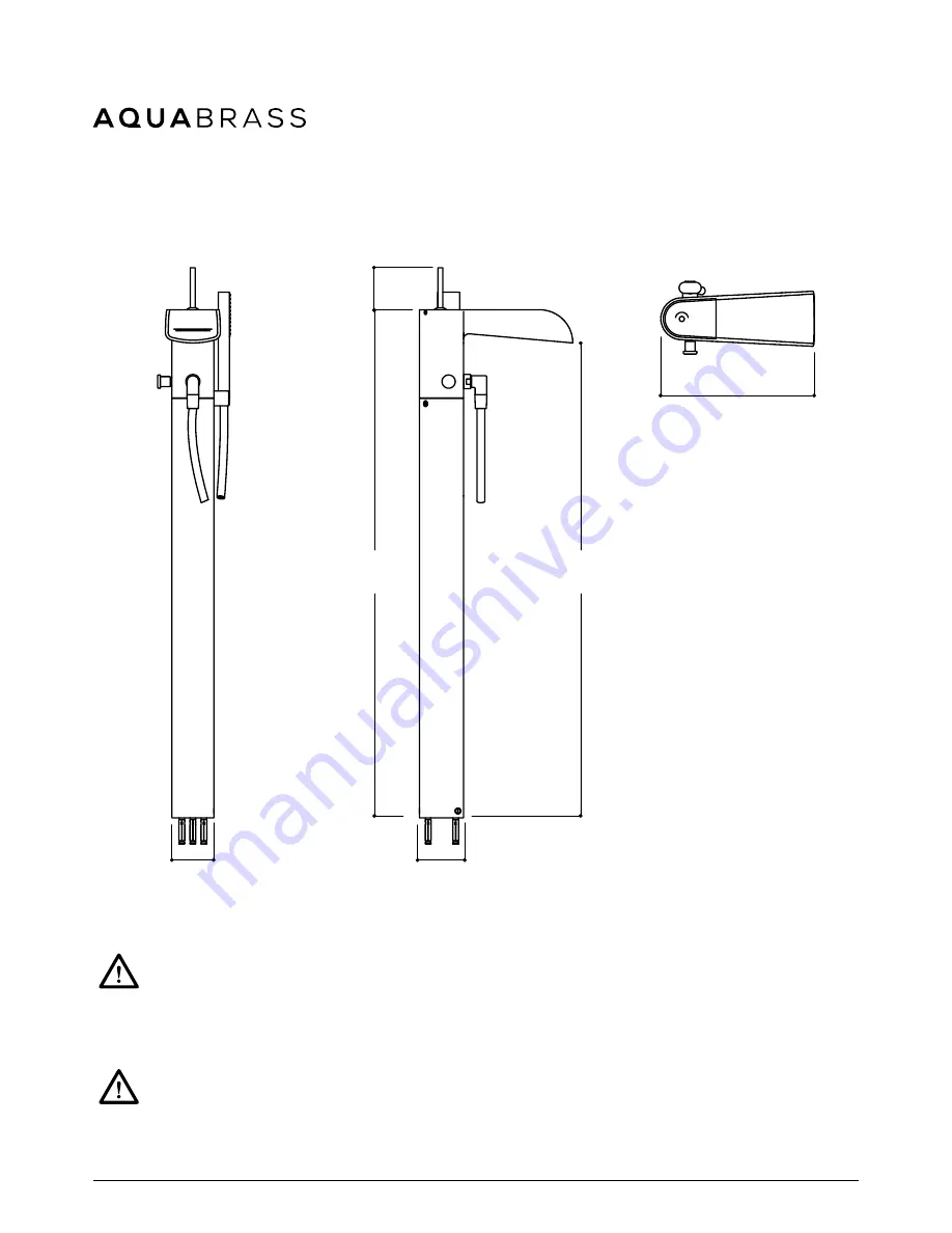 aquabrass loveme 32085 Installation Manual Download Page 3