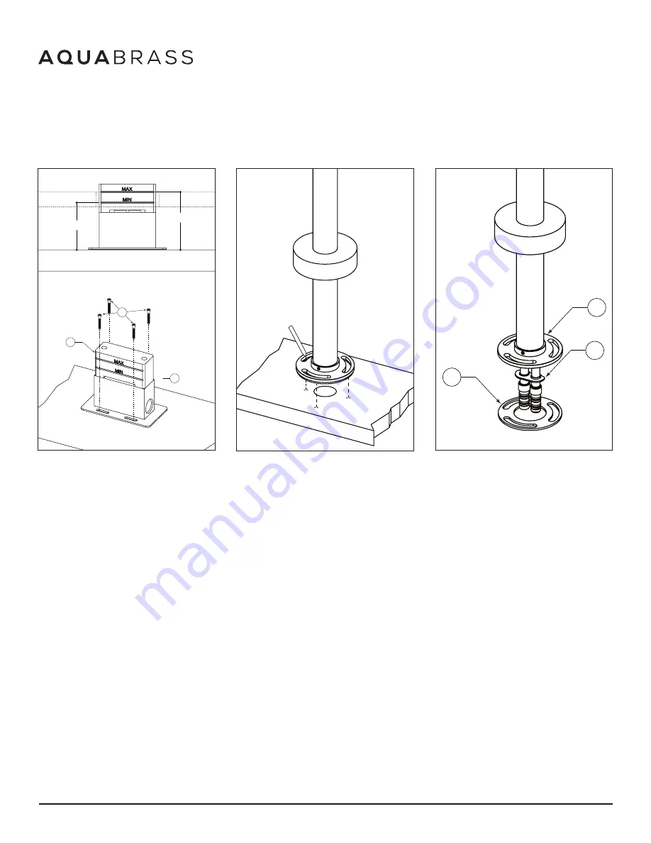 aquabrass Xround ABFBX75N83110 Скачать руководство пользователя страница 4