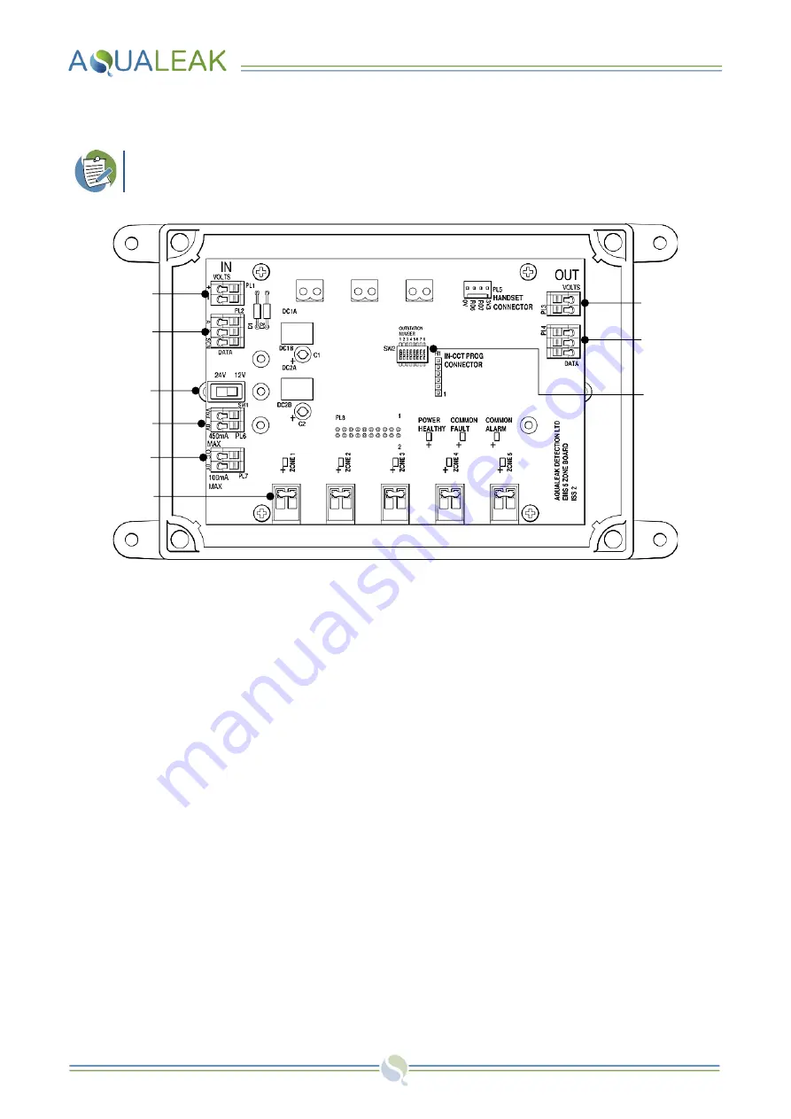 AQUALEAK EMS-10X Instruction Manual Download Page 21