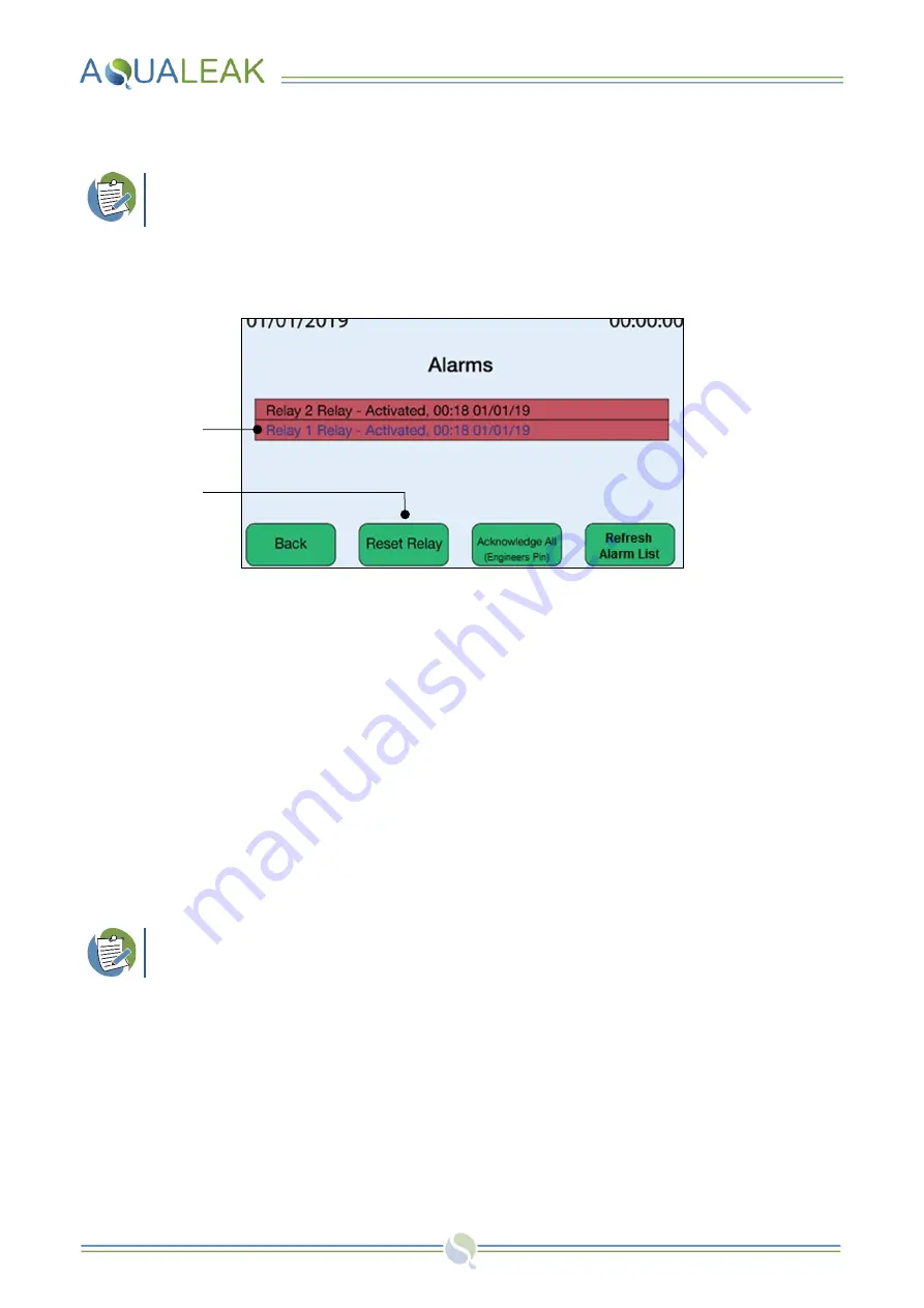 AQUALEAK EMS-10X Instruction Manual Download Page 49