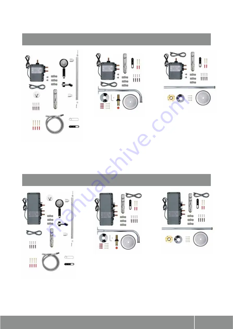 Aqualisa Axis Digital 8115 Installation Instructions Manual Download Page 3