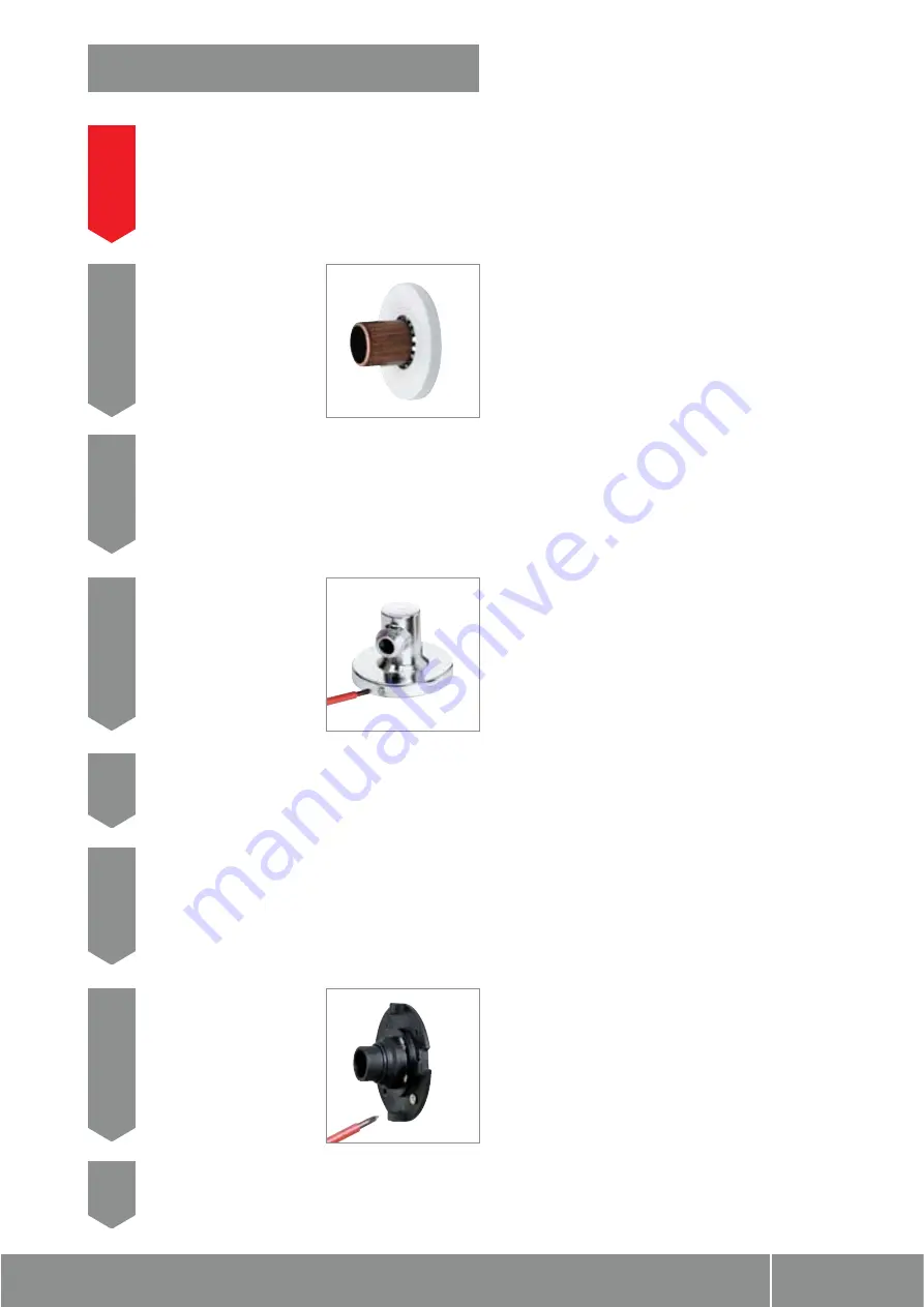 Aqualisa Axis Digital 8115 Installation Instructions Manual Download Page 9