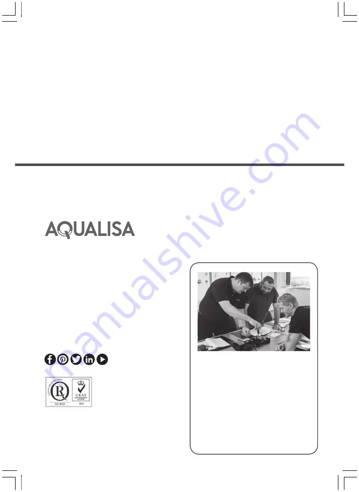 Aqualisa MIDAS 110 Installation Instructions Manual Download Page 36