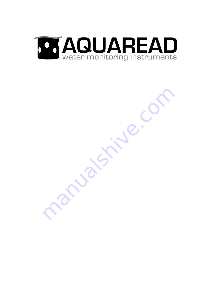 Aquaread Aquaprobe AP-5000 Instruction Manual Download Page 1