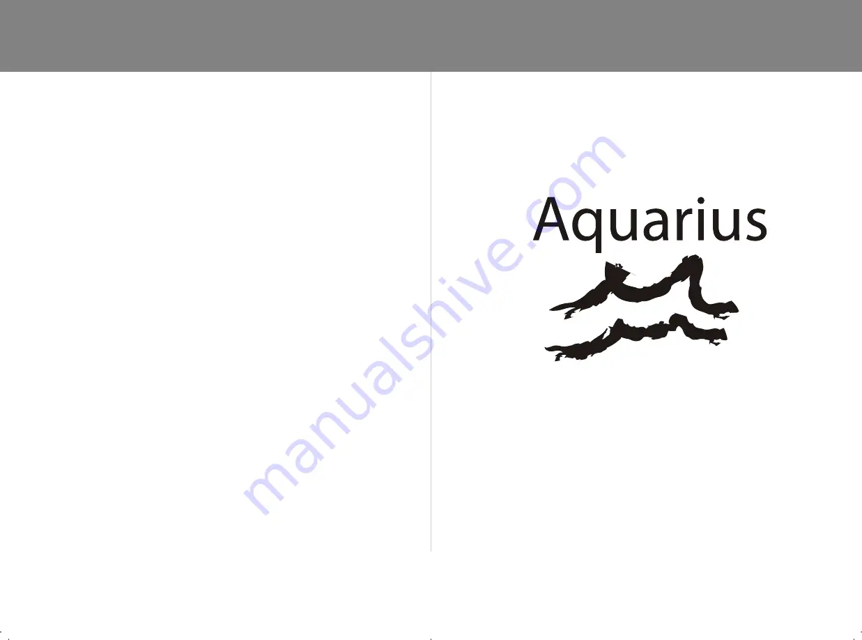 AQUARIUS AqIn 15 User Manual Download Page 1