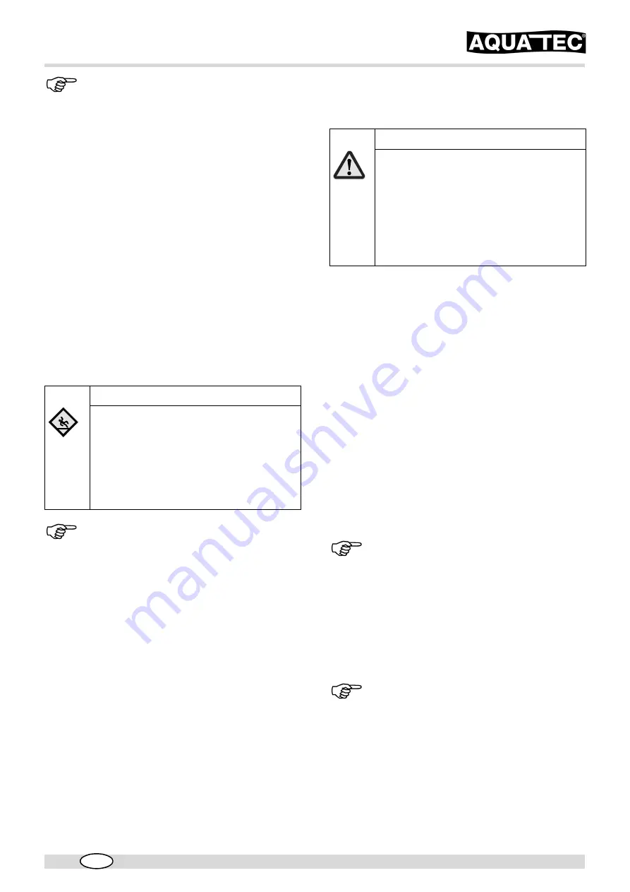 Aquatec orca Operating Instructions Manual Download Page 35