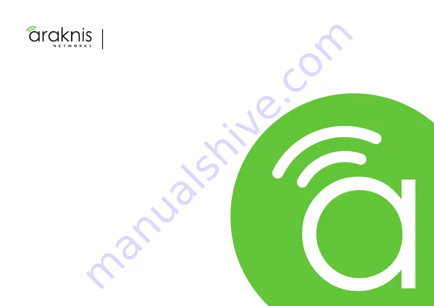 araknis 310 Series Quick Start Manual Download Page 1