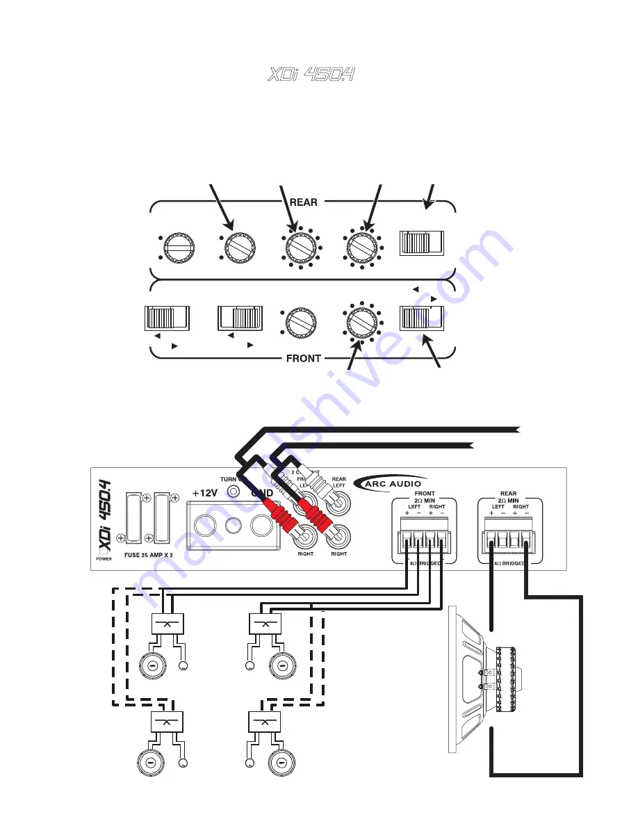 ARC Audio XDi 450.4 Скачать руководство пользователя страница 8